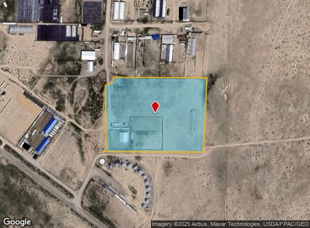 800 N Reigal Ct, Moffat, CO Parcel Map
