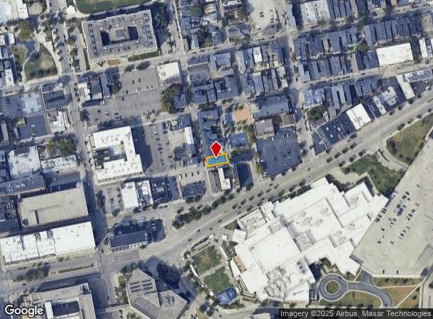  1110 Broadway St, Cincinnati, OH Parcel Map