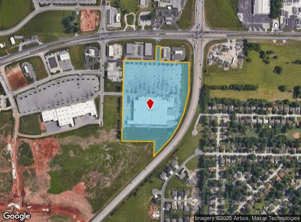 3520 W Sunshine St, Springfield, MO Parcel Map