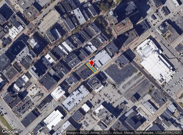  210 Hale St, Charleston, WV Parcel Map