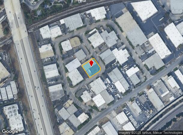 161 Mercury Cir, Pomona, CA Parcel Map