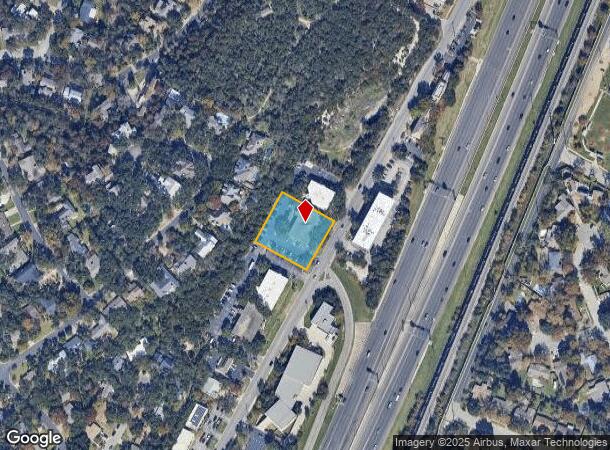 5926 Balcones Dr, Austin, TX Parcel Map