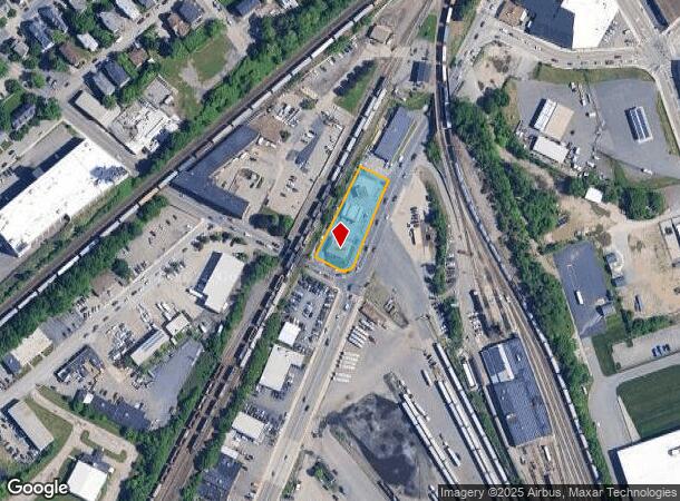  399 Southbridge St, Worcester, MA Parcel Map