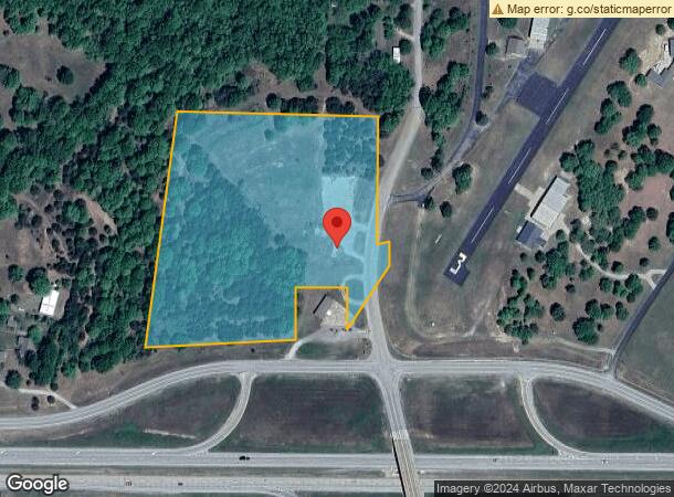  6576 W Old Keystone Rd, Cleveland, OK Parcel Map