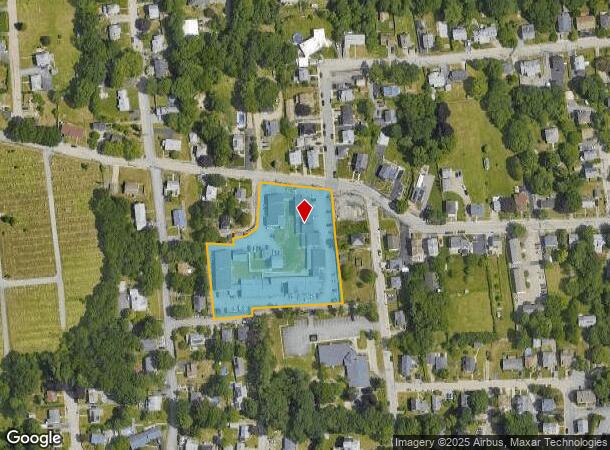72 Gough Ave, West Warwick, RI Parcel Map