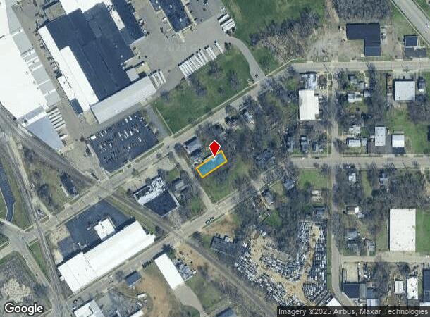  411 Fisher St, Kalamazoo, MI Parcel Map