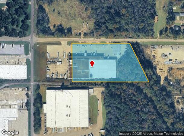  1340 Boling St, Jackson, MS Parcel Map