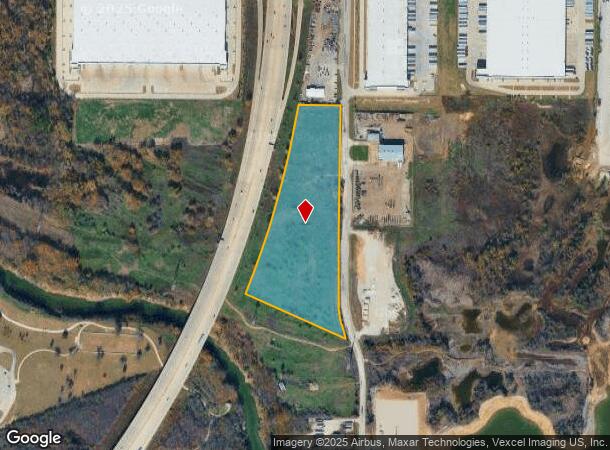  2651 Hardrock Rd, Grand Prairie, TX Parcel Map
