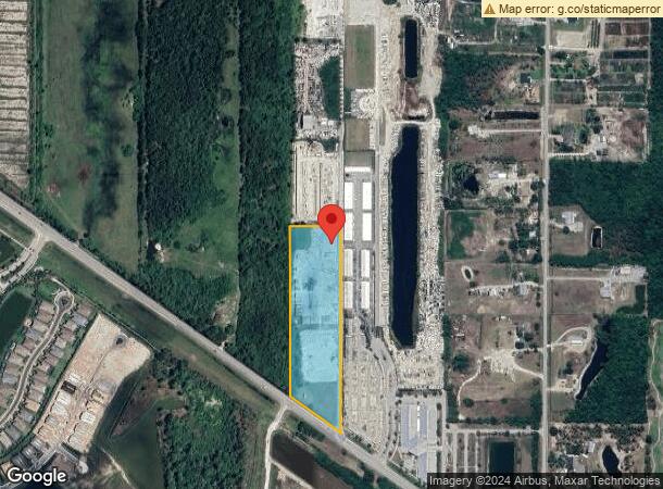  15555 Recycling Way E, Naples, FL Parcel Map