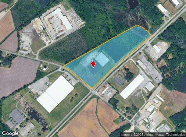 1350 Cunningham Rd, Kinston, NC Parcel Map