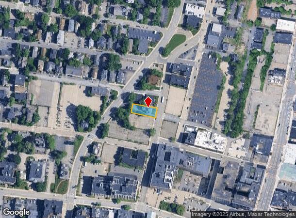  29 Chestnut St, Worcester, MA Parcel Map