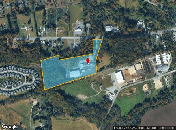  431 W Baltimore Pike, West Grove, PA Parcel Map