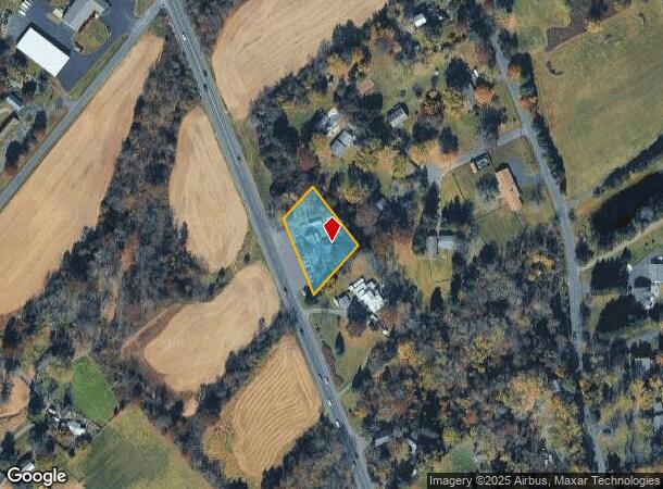 7673 Easton Rd, Ottsville, PA Parcel Map