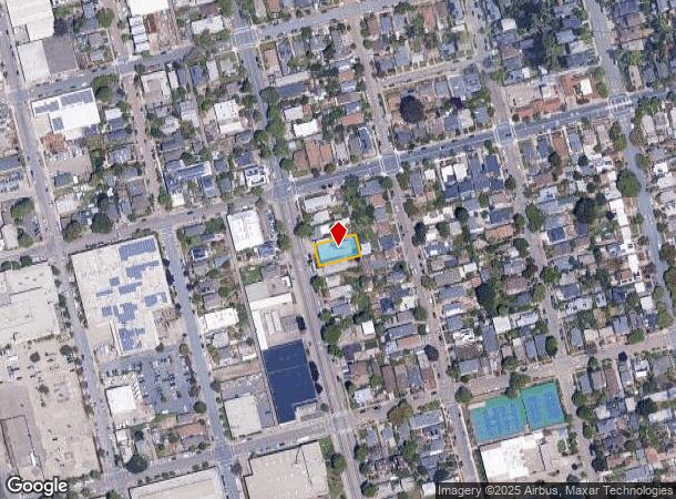 1613 6Th St, Berkeley, CA Parcel Map