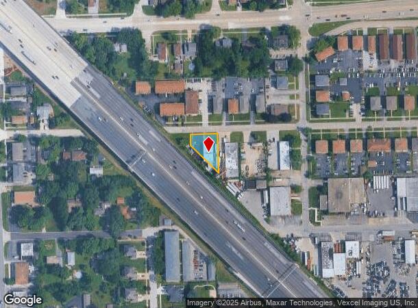  7849 W 87Th Pl, Bridgeview, IL Parcel Map