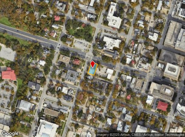  611 W 15Th St, Austin, TX Parcel Map