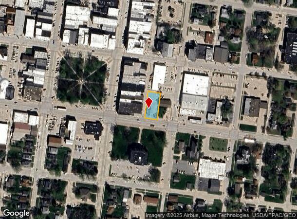 117 E Washington St, Mount Pleasant, IA Parcel Map