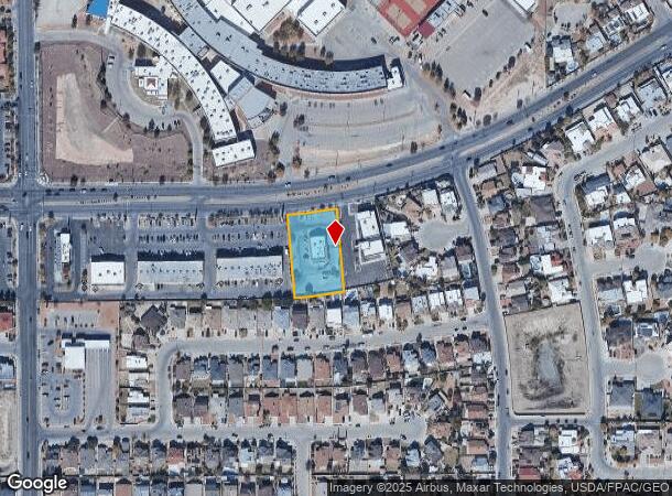  12440 Edgemere Blvd, El Paso, TX Parcel Map