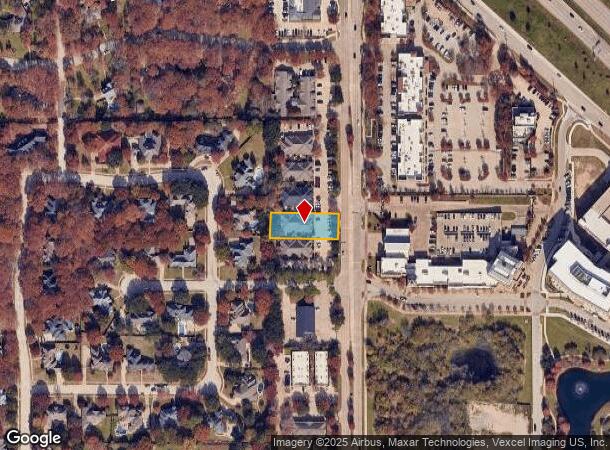  620 N Carroll Ave, Southlake, TX Parcel Map