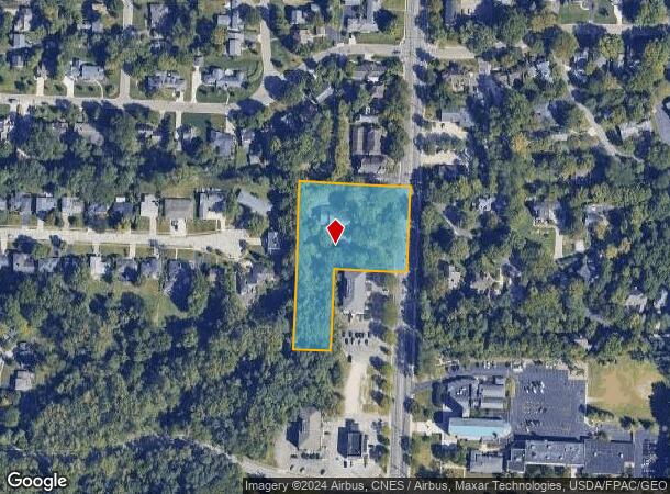  5721 N High St, Worthington, OH Parcel Map