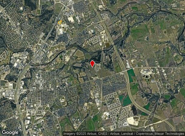  2400 N Austin Ave, Georgetown, TX Parcel Map