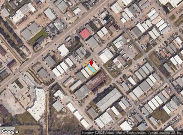  1404 Illinois St, South Houston, TX Parcel Map