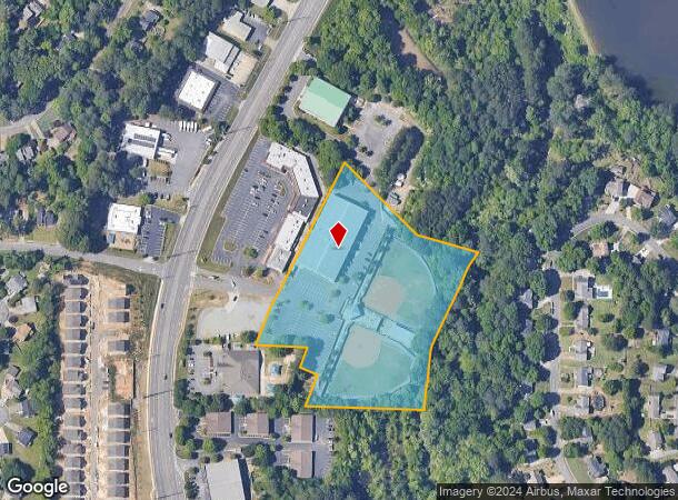  3910 Canton Rd, Marietta, GA Parcel Map