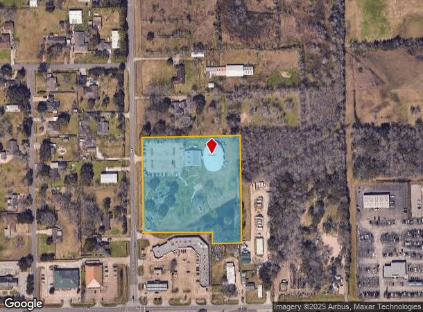  2551 Oday Rd, Pearland, TX Parcel Map