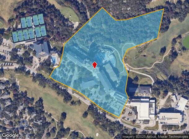 8108 Barton Club Dr, Austin, TX Parcel Map