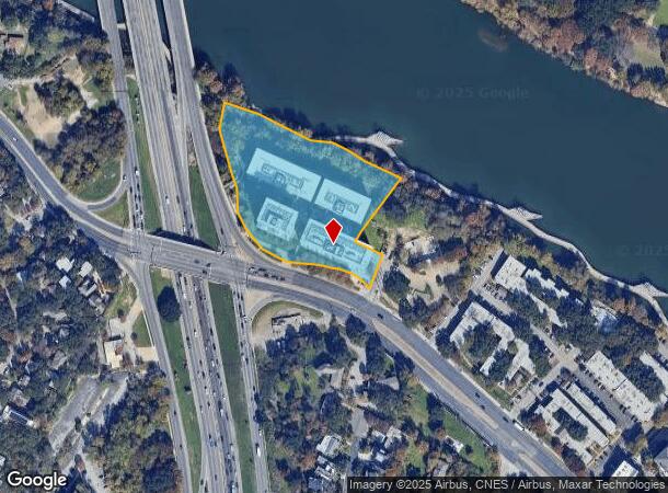 1300 E Riverside Dr, Austin, TX Parcel Map