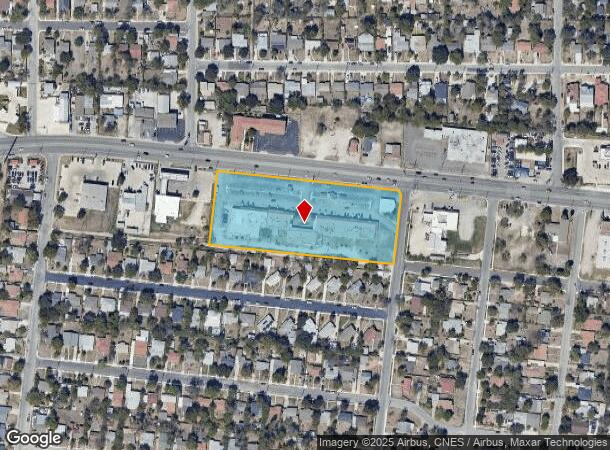  3654 Culebra Rd, San Antonio, TX Parcel Map