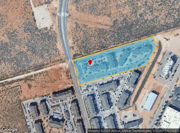  1701 Tradewinds Blvd, Midland, TX Parcel Map