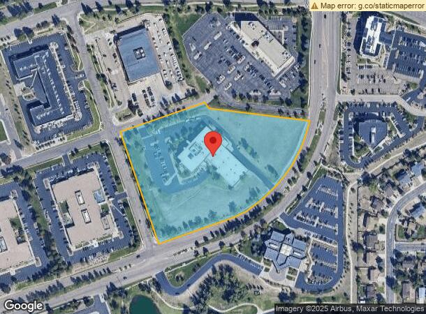  731 Chapel Hills Dr, Colorado Springs, CO Parcel Map