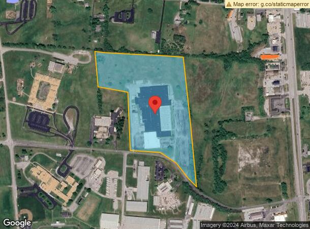  551 Tapp Rd, Harrodsburg, KY Parcel Map