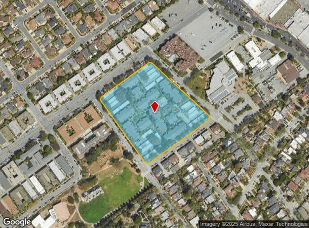  201 Richmond Dr, Millbrae, CA Parcel Map