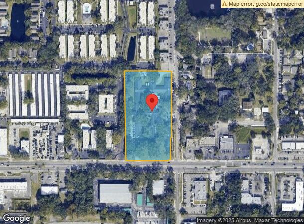  1818 E Fletcher Ave, Tampa, FL Parcel Map