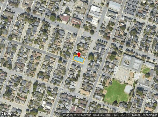  419 Forest Ave, Pacific Grove, CA Parcel Map