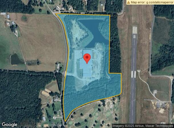  1772 Airport Rd, Haleyville, AL Parcel Map