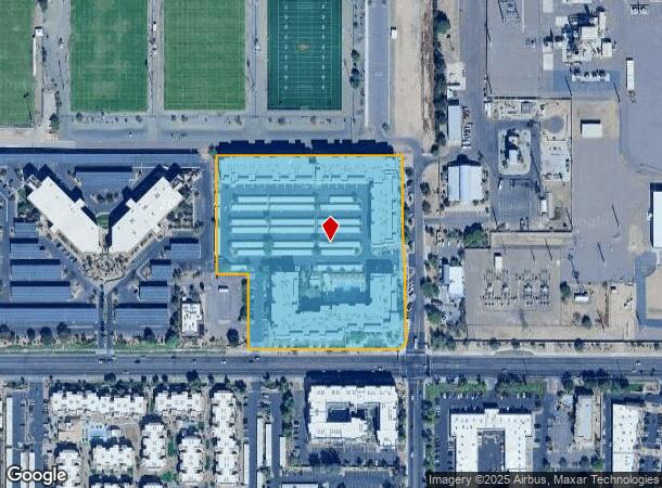  1260 E University Dr, Tempe, AZ Parcel Map