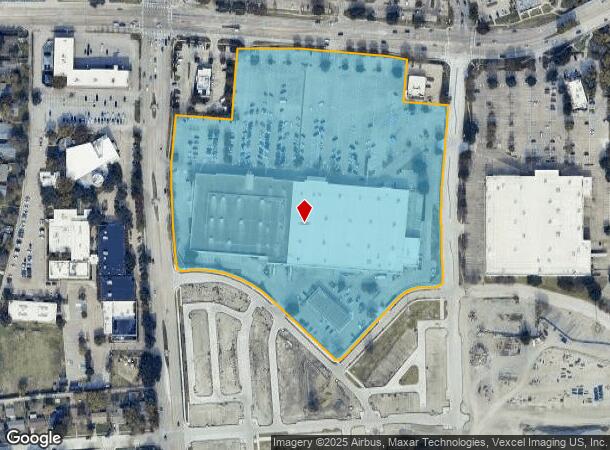  800 W 15Th St, Plano, TX Parcel Map