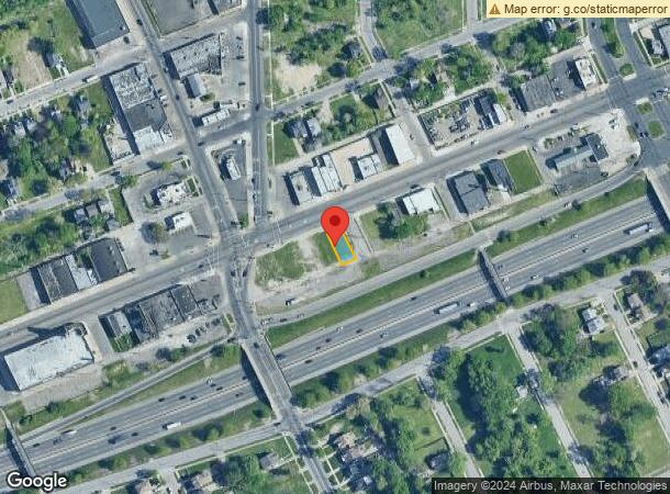  14438 Harper Ave, Detroit, MI Parcel Map