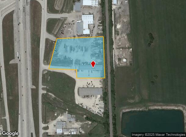  1070 N Mclennan Dr, Elm Mott, TX Parcel Map