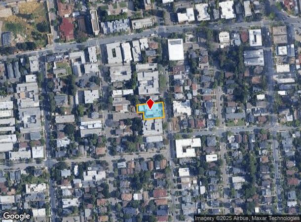 2536 College Ave, Berkeley, CA Parcel Map
