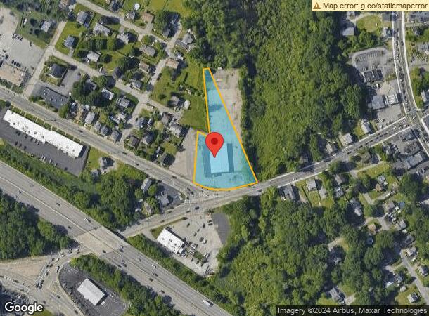  1100 Warren Ave, East Providence, RI Parcel Map