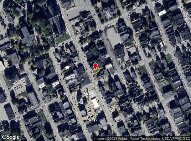  92 Bartlett St, Lewiston, ME Parcel Map