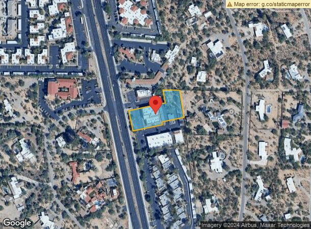  6760 N Oracle Rd, Tucson, AZ Parcel Map