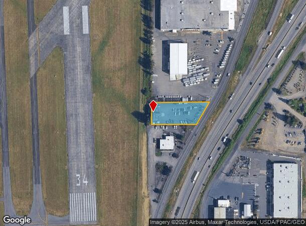1051 Nw Louisiana Ave, Chehalis, WA Parcel Map