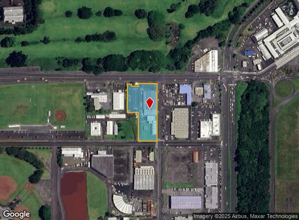  1634 Kamehameha Ave, Hilo, HI Parcel Map