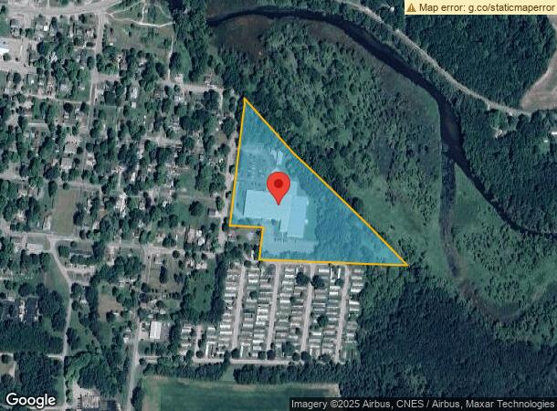  300 S Elm St, Homer, MI Parcel Map