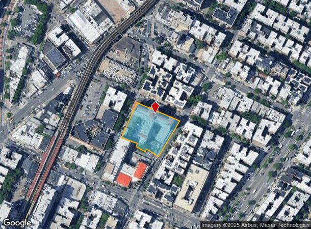  50 E 168Th St, Bronx, NY Parcel Map